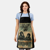 Viktorianische Visitenkarte: Dunhams Cocoanut Schürze (Getragen)
