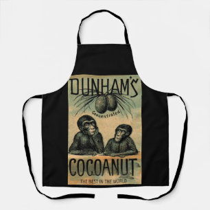 Viktorianische Visitenkarte: Dunhams Cocoanut Schürze