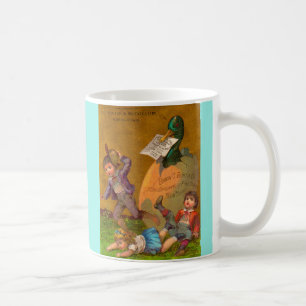 Viktorianische Visitenkarte: Edmund G. Burt Feinsc Kaffeetasse