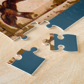 Viktorianische Visitenkarte Standard Nähmaschine C Puzzle (Seite)