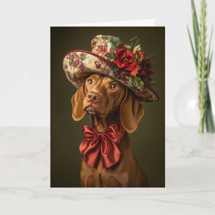 Viktorianische Vizsla Weihnachten