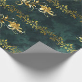 Viktorianische Weihnachten Geschenkpapier (Ecke)