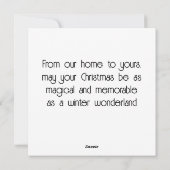 Viktorianische Weihnachten im Londoner Winter (Rückseite)