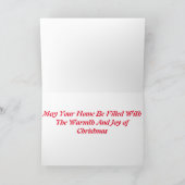 Viktorianische Weihnachten Karte (Innenseite)