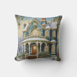 Viktorianische Weihnachten Kissen