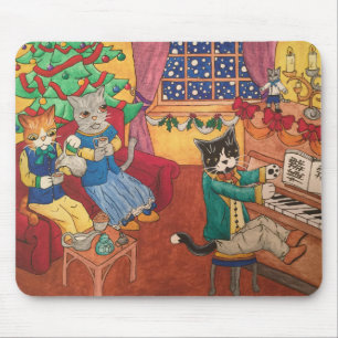 Viktorianische Weihnachten Mousepad