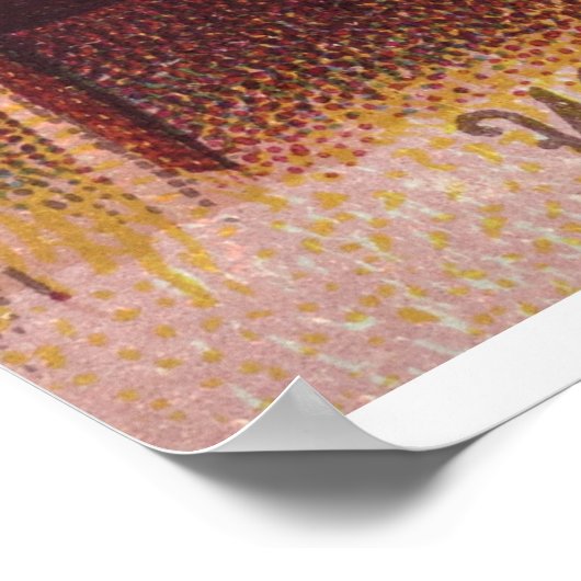 Viktorianische Weihnachten Poster (Ecke)