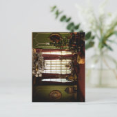 Viktorianische Weihnachten Postkarte (Stehend Vorderseite)