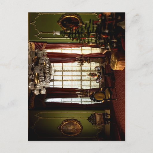 Viktorianische Weihnachten Postkarte (Vorderseite)