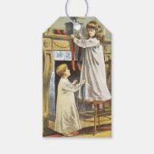 Viktorianische Weihnachten, Strümpfe zu Weihnachte Geschenkanhänger (Vorderseite)