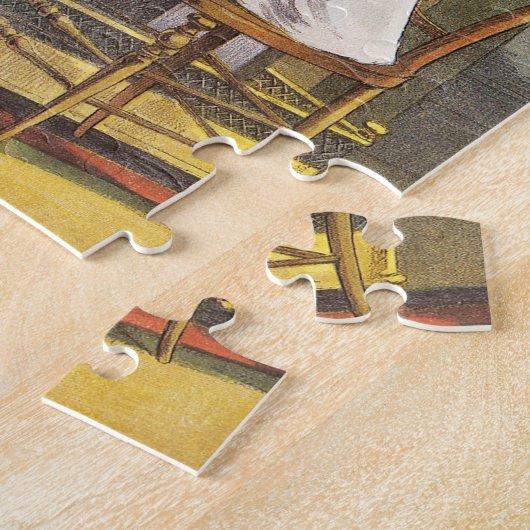 Viktorianische Weihnachten, Strümpfe zu Weihnachte Puzzle (Seite)