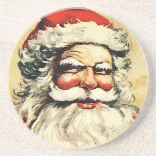 Viktorianische Weihnachtsfeier Getränkeuntersetzer (Vorne)