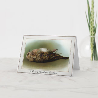 Viktorianische Weihnachtsfeiertage Feiertagskarte