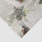 Viktorianische Weihnachtsfeiertage mit Wintergarte Seidenpapier (Ausschnitt)