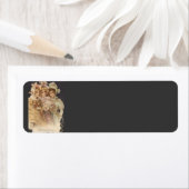 Viktorianische Weihnachtsfeiertage-Rücksendeadress (Insitu)