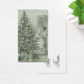 Viktorianische Weihnachtskarte (Schreibtisch)