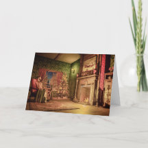 Viktorianische Weihnachtskarte