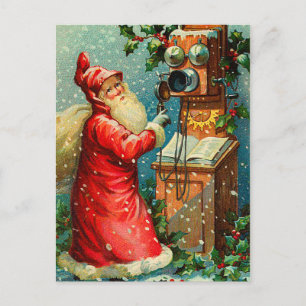 Viktorianische Weihnachtskarten Feiertagspostkarte