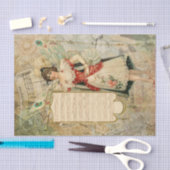 Viktorianische Weihnachtsmusik Seidenpapier (Handwerk)