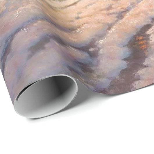 Viktorianische Weihnachtsnachtsnacht Geschenkpapier (Rolleneckpunkt)