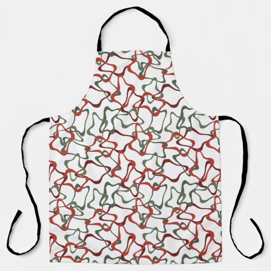 Viktorianische Weihnachtspolygone Schürze (Vorderseite)