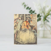 Viktorianische Weihnachtspostkarten Feiertagspostkarte (Stehend Vorderseite)