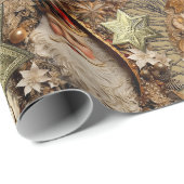 Viktorianische Weihnachtsschmuck Geschenkpapier (Rolleneckpunkt)