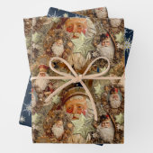 Viktorianische Weihnachtsschmuck Geschenkpapier Set (Beispiel)