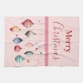 Viktorianische Weihnachtsschmuck Geschirrtuch (Horizontal)