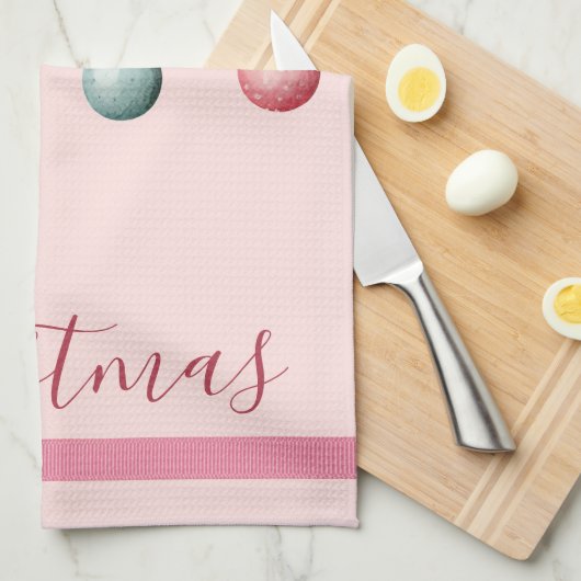 Viktorianische Weihnachtsschmuck Küchentücher (Viertel Falte)