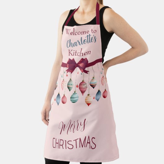 Viktorianische Weihnachtsschmuck Personalisierte S Schürze (InSitu)