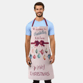 Viktorianische Weihnachtsschmuck Personalisierte S Schürze (Getragen)