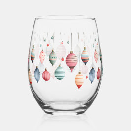 Viktorianische Weihnachtsschmuck Weinglas Ohne Stiel