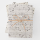 Viktorianische Weihnachtsschrift aus der Antike Geschenkpapier Set (Beispiel)