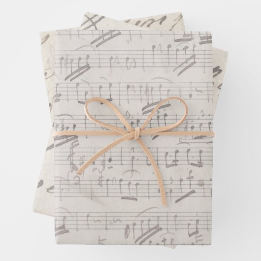 Viktorianische Weihnachtsschrift aus der Antike Geschenkpapier Set (Beispiel)