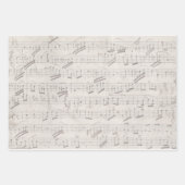 Viktorianische Weihnachtsschrift aus der Antike Geschenkpapier Set (Vorderseite)