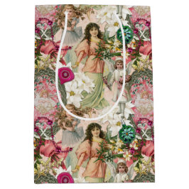 Viktorianische Weihnachtssparkle Mittlere Geschenktüte