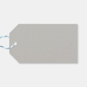 Viktorianische Weihnachtsstraße Geschenkanhänger (Rückseite Horizontal)