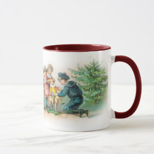 Viktorianische WeihnachtsTasse Tasse