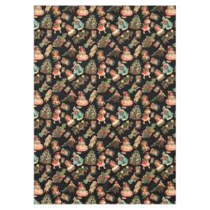 Viktorianische Weihnachtstischdecke Tischdecke