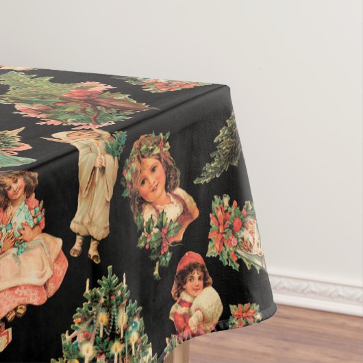 Viktorianische Weihnachtstischdecke Tischdecke (Beispiel)