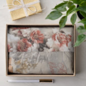 Viktorianische Weihnachtszeit Seidenpapier (Geschenk)