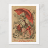 Viktorianische Werbung Postkarte (Vorderseite)