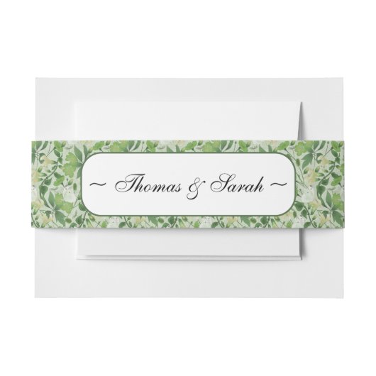 Viktorianische Wiese Einladungsbanderole (Vorderseite Beispiel)