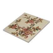Viktorianische Wild Rose Transferware Repro Art Fliese (Seite)
