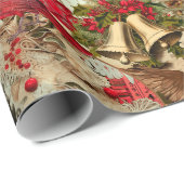 Viktorianische Yuletide Schatzkammer Geschenkpapier (Rolleneckpunkt)