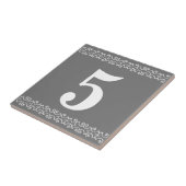 Viktorianische Zahlenteile Fliese (Seite)