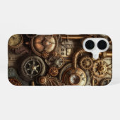 Viktorianische Zahnräder und Zahnräder iPhone 16 Hülle (Rückseite (Horizontal))