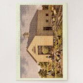 Viktorianische Zeit Der Bauernhof von L. Prang & C Puzzle (Vertikal)