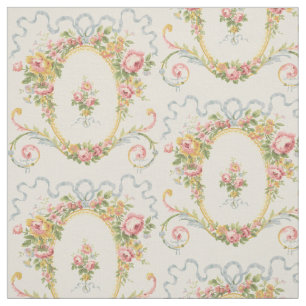 Viktorianische Zeitalter-Medallion & Blue Ribbon Stoff